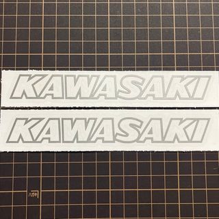 Kawasaki カワサキ　カッティングステッカー　2枚セット(ステッカー)