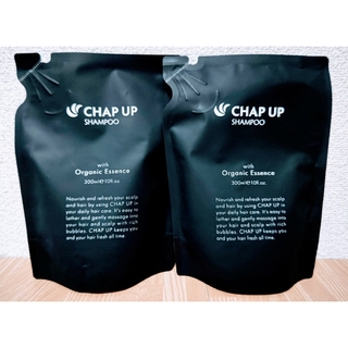 チャップアップ(CHAP UP)の【最新】CHAP UP シャンプー02  詰め替え用 2袋 ☆メンズスカルプケア(シャンプー)