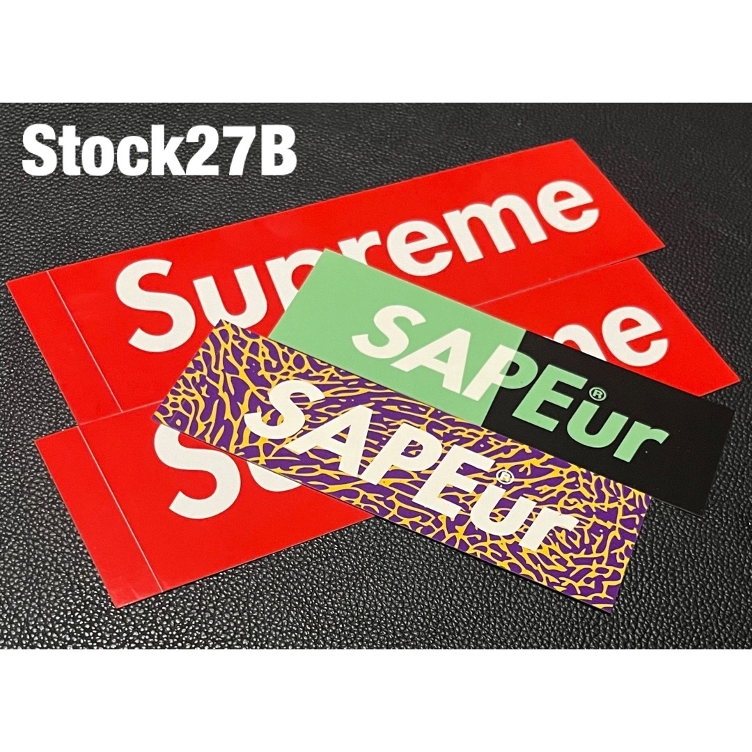 Supreme(シュプリーム)のSUPREME・SAPEur Sticker シュプリーム ■短期間限定27B メンズのファッション小物(その他)の商品写真