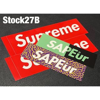 シュプリーム(Supreme)のSUPREME・SAPEur Sticker シュプリーム ■短期間限定27B(その他)