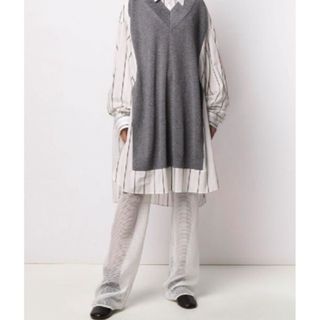 マルタンマルジェラ(Maison Martin Margiela)のMaison Margiela メゾン・マルジェラ　ストレート トラックパンツ(カジュアルパンツ)