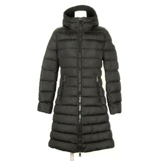 モンクレール(MONCLER)のMONCLER(モンクレール) ダウンコート サイズ1 S レディース TALEVE(タレヴ) 黒 長袖/冬 ダウン、ナイロン(ダウンコート)