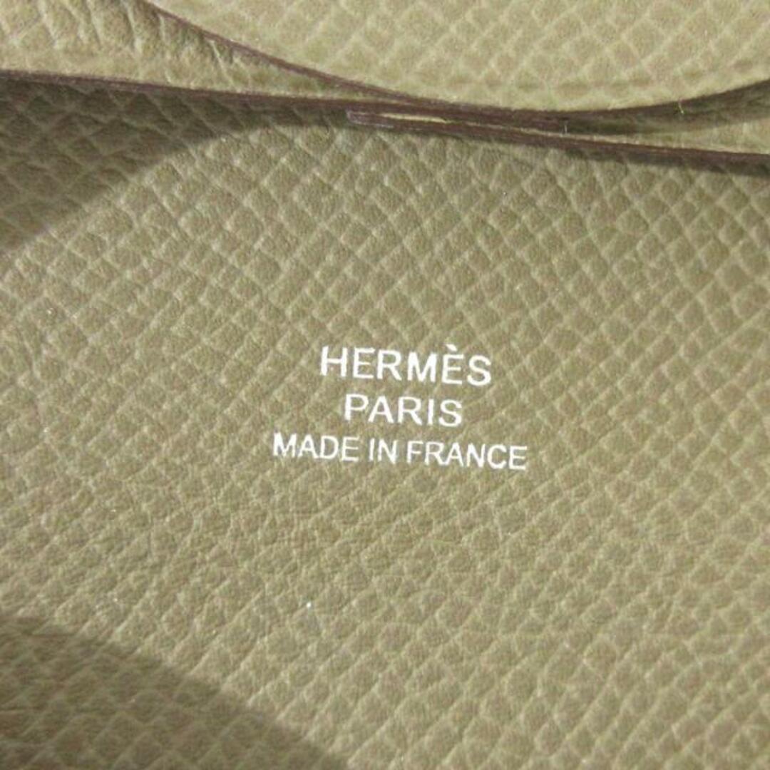 Hermes(エルメス)のHERMES(エルメス) コインケース美品  バスティア グレーベージュ エバーカラー レディースのファッション小物(コインケース)の商品写真