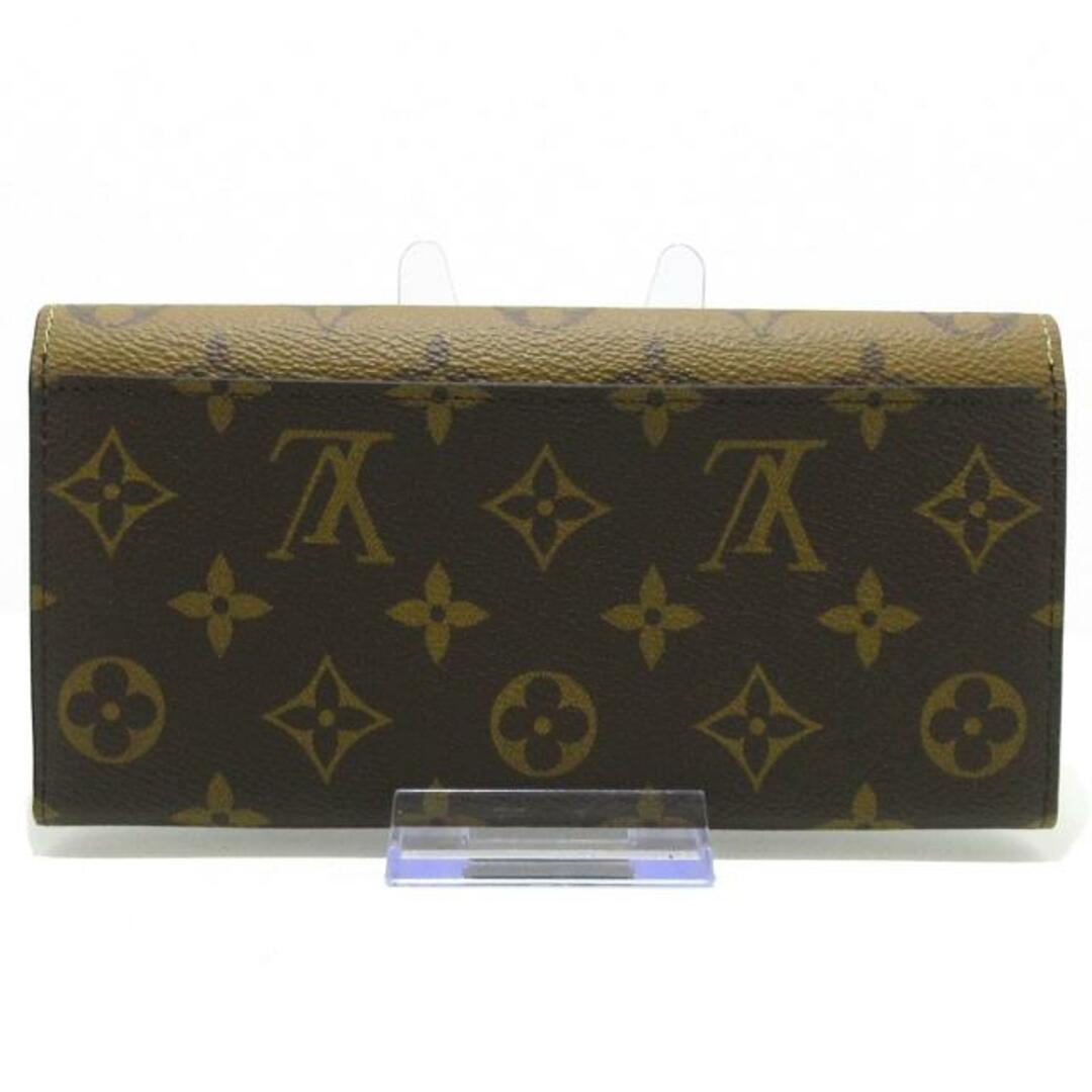 LOUIS VUITTON(ルイヴィトン)のLOUIS VUITTON(ルイヴィトン) 長財布 モノグラムリバース美品  ポルトフォイユエミリー M82157 モノグラムリバース モノグラム･キャンバス、モノグラム･リバース キャンバス レディースのファッション小物(財布)の商品写真