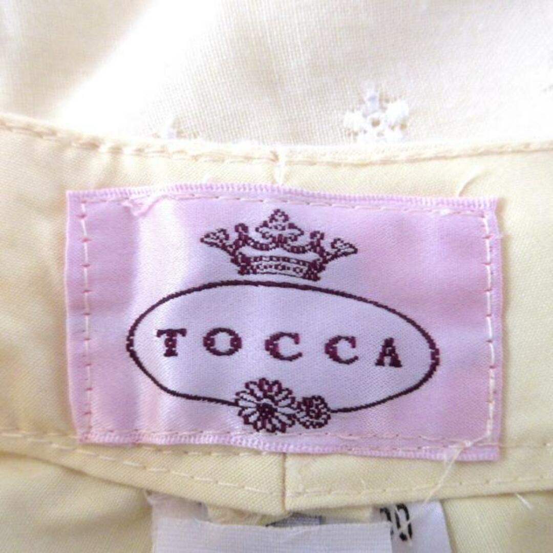 TOCCA(トッカ)のTOCCA(トッカ) パンツ サイズ2 S レディース美品  - イエロー×白 花柄/刺繍 レディースのパンツ(その他)の商品写真