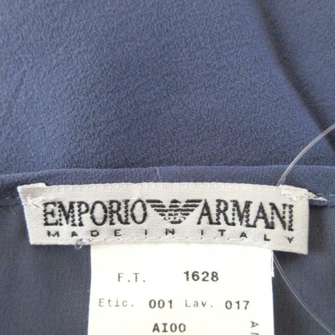 Emporio Armani(エンポリオアルマーニ)のEMPORIOARMANI(エンポリオアルマーニ) 巻きスカート サイズ38 S レディース - ブルー シルク/シースルー/フリル レディースのスカート(その他)の商品写真