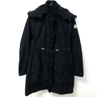 モンクレール(MONCLER)のMONCLER(モンクレール) コート サイズ0 XS レディース美品  OUTREMER 1C72600 C0276 ダークネイビー 長袖/フリル/春/秋(その他)