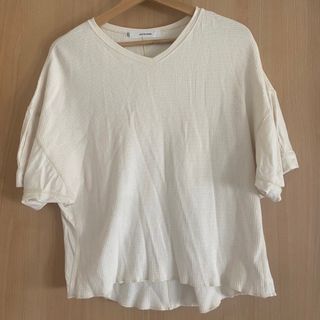 アントゲージ(Antgauge)の美品！アントゲージantgauge 異素材切り替えドルマンTシャツ(Tシャツ(半袖/袖なし))