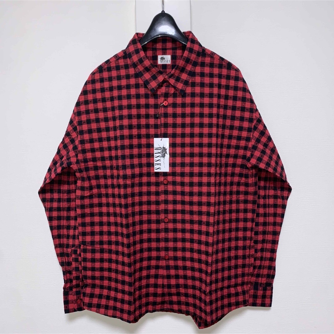 NEIGHBORHOOD(ネイバーフッド)のM【MASSES】COTTON CHECK SHIRT／新品タグ付／送料込 メンズのトップス(シャツ)の商品写真