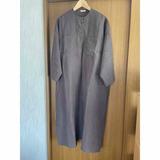 アーツアンドサイエンス(ARTS&SCIENCE)のarts&science Front pocket shirt dress 2(ロングワンピース/マキシワンピース)