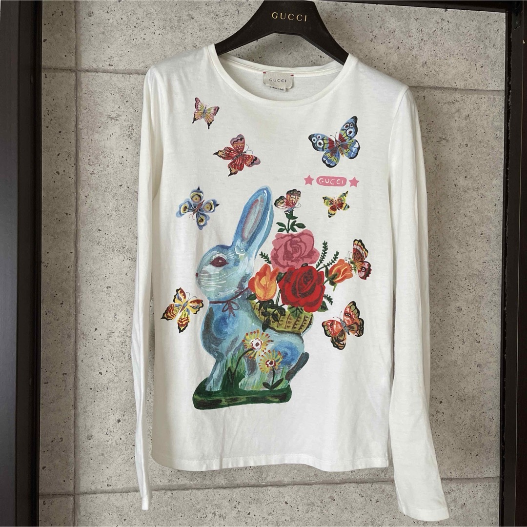Gucci(グッチ)のGUCCI tシャツ レディースのトップス(Tシャツ(長袖/七分))の商品写真