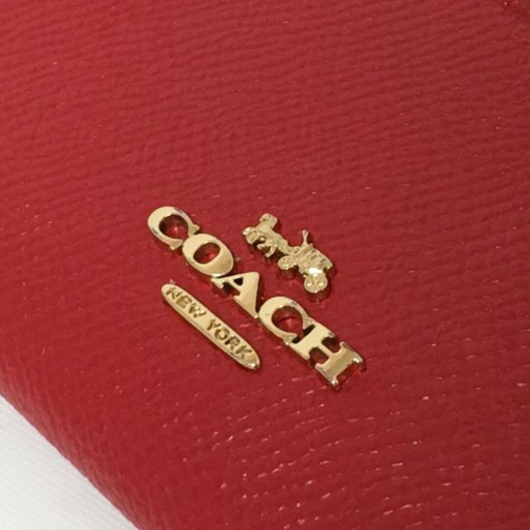 COACH(コーチ)のCOACH(コーチ) コインケース - F88250 レッド レザー レディースのファッション小物(コインケース)の商品写真