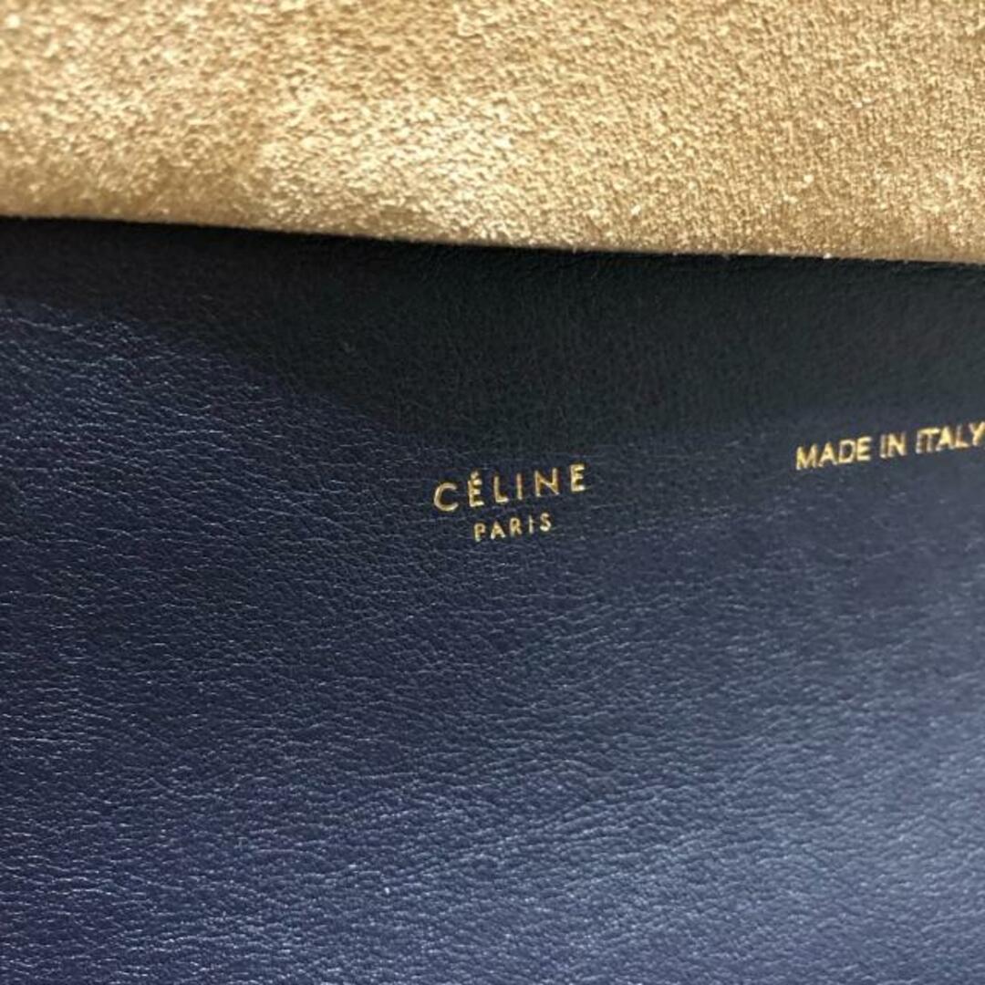 celine(セリーヌ)のCELINE(セリーヌ) ショルダーバッグ オールソフト 172183PIB.02BG ベージュ×レッド×ダークネイビー スエード×レザー レディースのバッグ(ショルダーバッグ)の商品写真