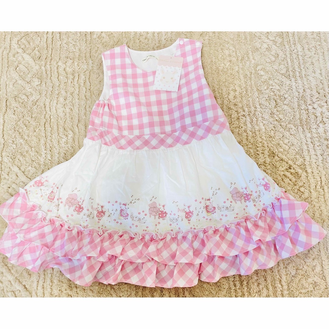 coeur a coeur(クーラクール)のクーラクール   キッズ/ベビー/マタニティのキッズ服女の子用(90cm~)(ワンピース)の商品写真