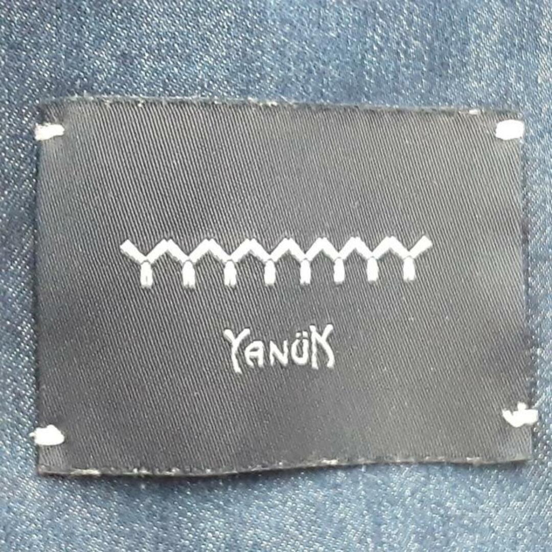 YANUK(ヤヌーク)のYANUK(ヤヌーク) トレンチコート サイズS レディース美品  - ネイビー 長袖/デニム/秋/冬 レディースのジャケット/アウター(トレンチコート)の商品写真