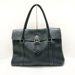 フェンディ(FENDI)のFENDI(フェンディ) ハンドバッグ セレリア リンダバッグ 8BR458 黒 レザー(ハンドバッグ)