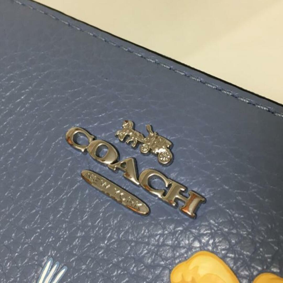 COACH(コーチ)のCOACH(コーチ) 2つ折り財布 ミディアム ジップ ウォレット C2895 ライトパープル×イエロー×マルチ レザー レディースのファッション小物(財布)の商品写真