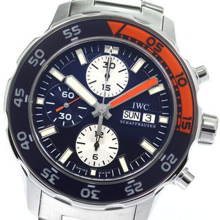 IWC - IWC IWC SCHAFFHAUSEN IW376703 アクアタイマー クロノグラフ 自動巻き メンズ 良品 保証書付き_806409