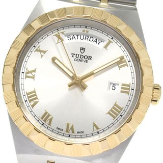 チュードル(Tudor)のチュードル TUDOR 28603 ロイヤル デイデイト YGコンビ 自動巻き メンズ 良品 保証書付き_808672(腕時計(アナログ))