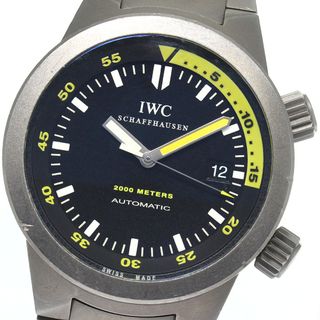 インターナショナルウォッチカンパニー(IWC)のIWC SCHAFFHAUSEN IW353804 アクアタイマー オートマティック2000 デイト 自動巻き メンズ _810766(腕時計(アナログ))