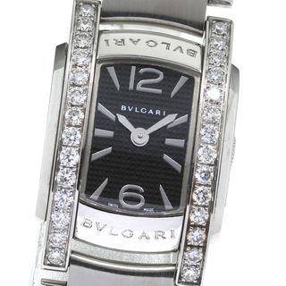 BVLGARI - ブルガリ BVLGARI AA26S アショーマ サイドダイヤ クォーツ レディース 良品 _735804