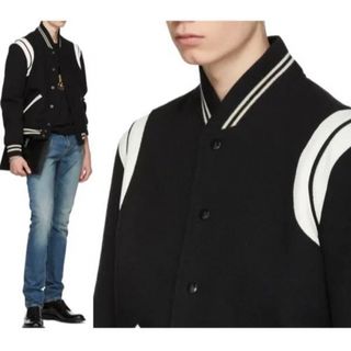 サンローラン(Saint Laurent)の【確実正規品】Saint Laurent テディジャケット 最終型(スタジャン)