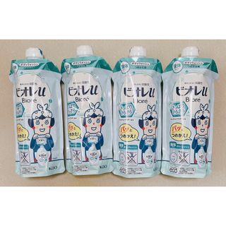 ビオレ(Biore)の※値下不可※ ビオレu ボディウォッシュ さっぱりさらさら 340ml   4個(ボディソープ/石鹸)