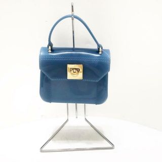 フルラ(Furla)のFURLA(フルラ) ハンドバッグ キャンディバッグ ブルー ミニバッグ ラバー(ハンドバッグ)