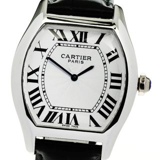 カルティエ(Cartier)のカルティエ CARTIER W1546151 トーチュ XL PT950 手巻き メンズ _808801(腕時計(アナログ))