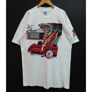 VINTAGE Skoal Bandit Racing USA製 Tシャツ L(Tシャツ/カットソー(半袖/袖なし))