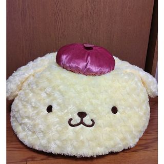 ポムポムプリン(ポムポムプリン)のポムポムプリンBIGサイズぬいぐるみクッション(キャラクターグッズ)