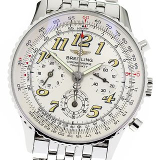 ブライトリング(BREITLING)のブライトリング BREITLING A39022.1 ナビタイマー ツインシックスティ クロノグラフ 自動巻き メンズ 保証書付き_809469(腕時計(アナログ))