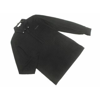 Calvin Klein カルバンクライン ボタンダウン ポロシャツ sizeM/黒 ■◇ メンズ