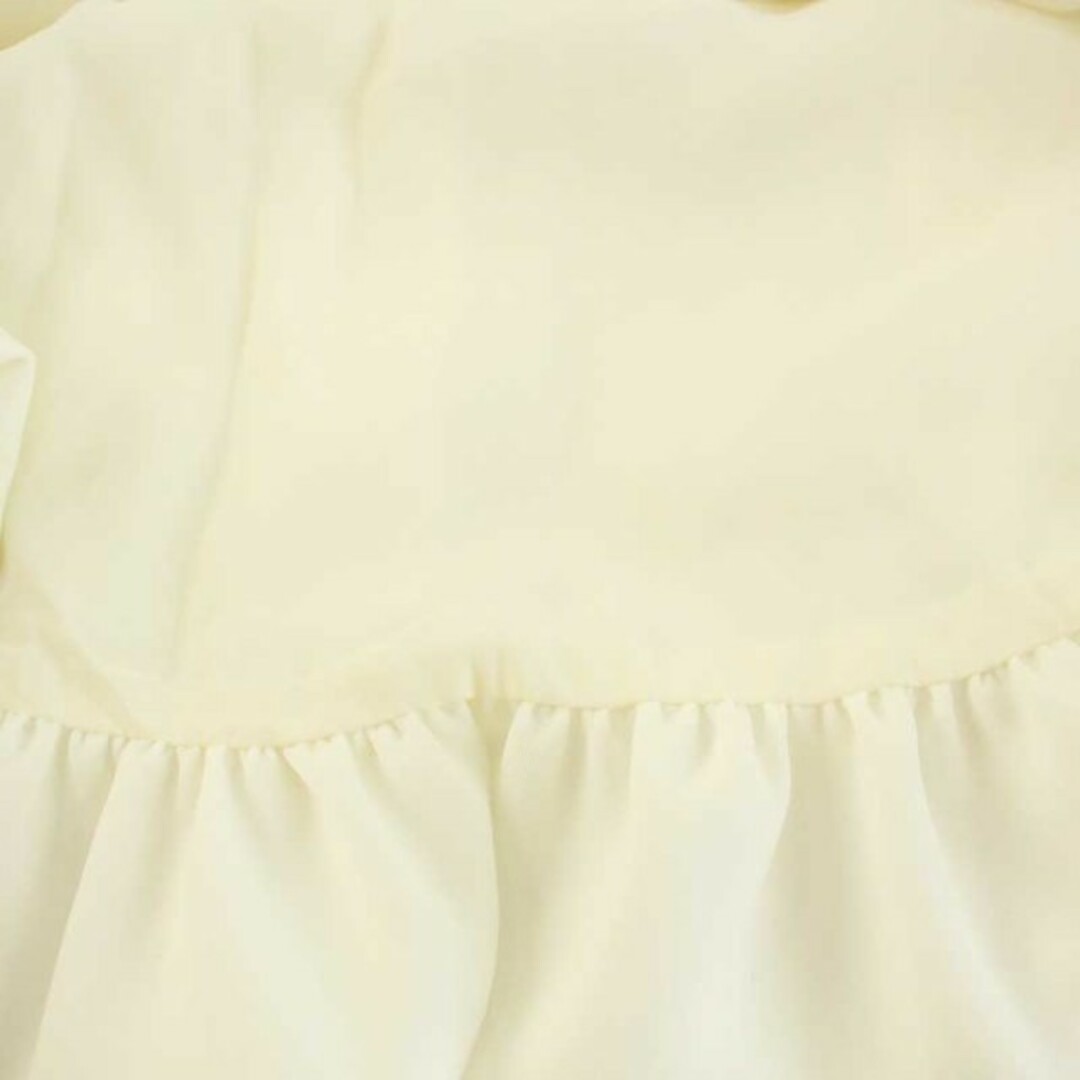 René(ルネ)のルネ Rene プリーツスカート ひざ丈 リボン 36 M 白 ホワイト /KQ レディースのスカート(ひざ丈スカート)の商品写真