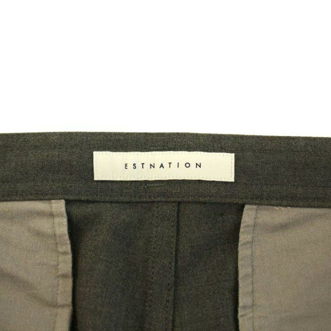 ESTNATION(エストネーション)のESTNATION PV 2WAY ストレッチスリムパンツ ジップフライ グレー メンズのパンツ(スラックス)の商品写真