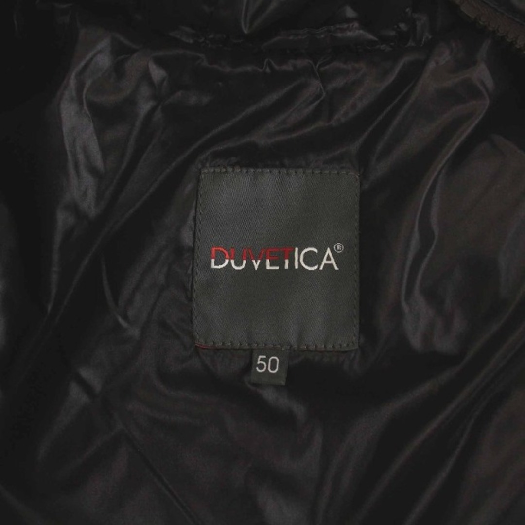 DUVETICA(デュベティカ)のDUVETICA VEGA ダウンジャケット ナイロン ラクーンファー 50 茶 メンズのジャケット/アウター(ダウンジャケット)の商品写真