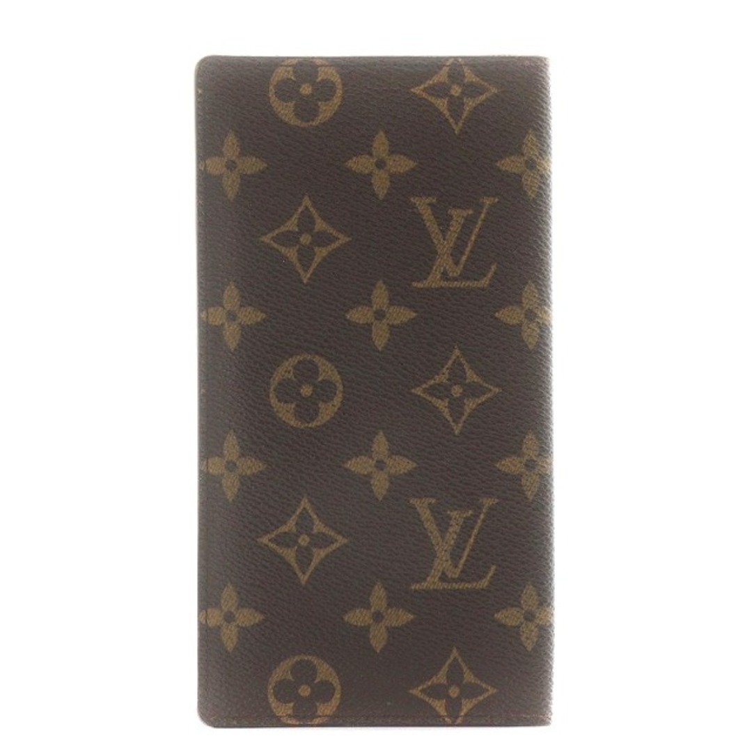 LOUIS VUITTON(ルイヴィトン)のLOUIS VUITTON モノグラム ポルトバルール 茶 M61823 メンズのファッション小物(長財布)の商品写真