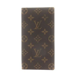 ルイヴィトン(LOUIS VUITTON)のLOUIS VUITTON モノグラム ポルトバルール 茶 M61823(長財布)