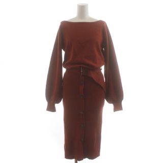 moussy - マウジー 19SS タイトワンピース ひざ丈 F 010CSF70-0720