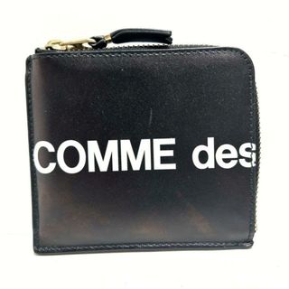 コムデギャルソン(COMME des GARCONS)のCOMMEdesGARCONS(コムデギャルソン) コインケース - 黒×白 レザー(コインケース)