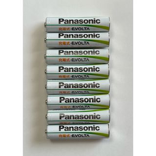 パナソニック(Panasonic)のパナソニック エボルタ 単4 充電式 EVOLTA 780mAh 単四8本(バッテリー/充電器)