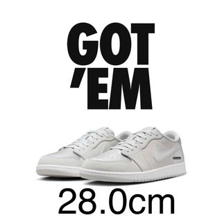 ナイキ(NIKE)のNike Air Jordan 1 Retro Low OG "Silver(スニーカー)