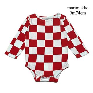 マリメッコ(marimekko)の《marimekko》長袖ロンパース／9m74cm(ロンパース)