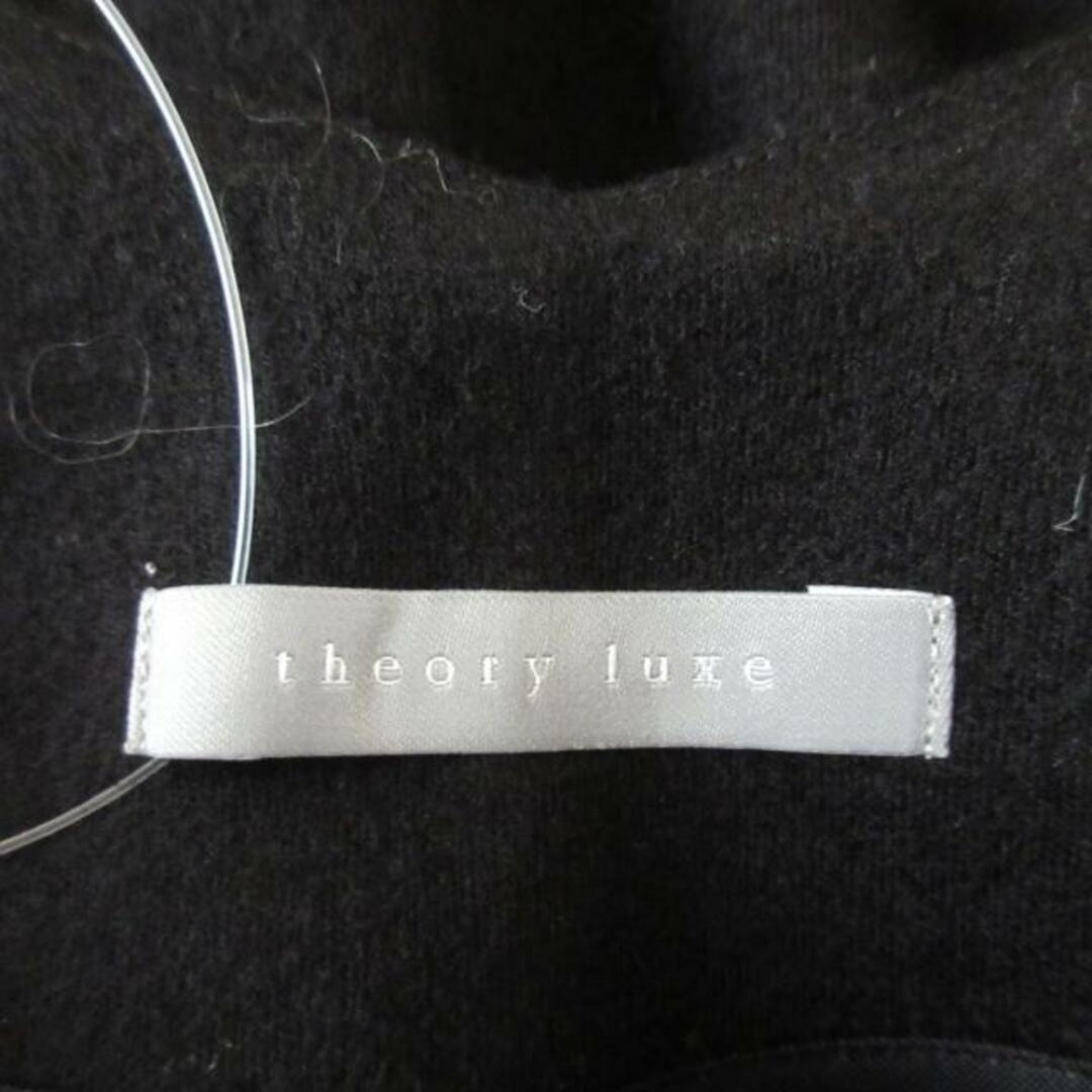 Theory luxe(セオリーリュクス)のtheory luxe(セオリーリュクス) ワンピース サイズ38 M レディース - 黒 Vネック/長袖/ひざ丈 レディースのワンピース(その他)の商品写真