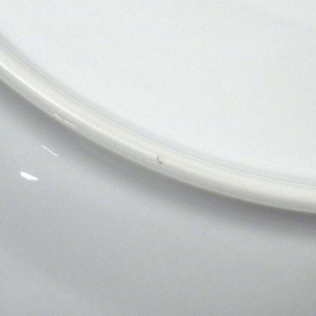 Noritake(ノリタケ)のNoritake(ノリタケ) 食器新品同様  - 白×シルバー×ライトグレー プレート×2点 陶器 インテリア/住まい/日用品のキッチン/食器(その他)の商品写真