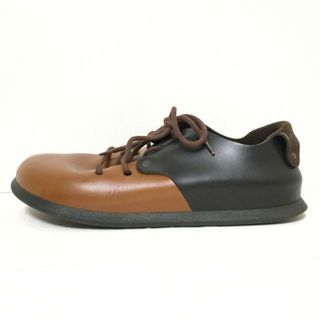 ビルケンシュトック(BIRKENSTOCK)のBIRKEN STOCK(ビルケンシュトック) シューズ 40 メンズ - ブラウン×黒 レザー(その他)