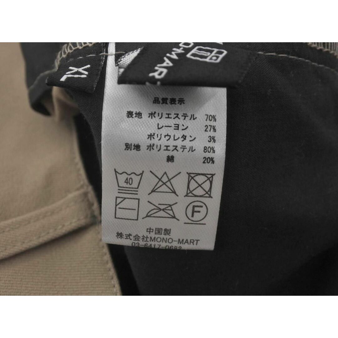 MONO-MART モノマート テーパード パンツ sizeXL/ベージュ ■◇ メンズ メンズのパンツ(その他)の商品写真