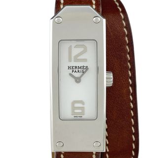 エルメス(Hermes)のエルメス ケリー2 ドゥブルトゥール KT1.210 クォーツ レディース 【中古】(腕時計)