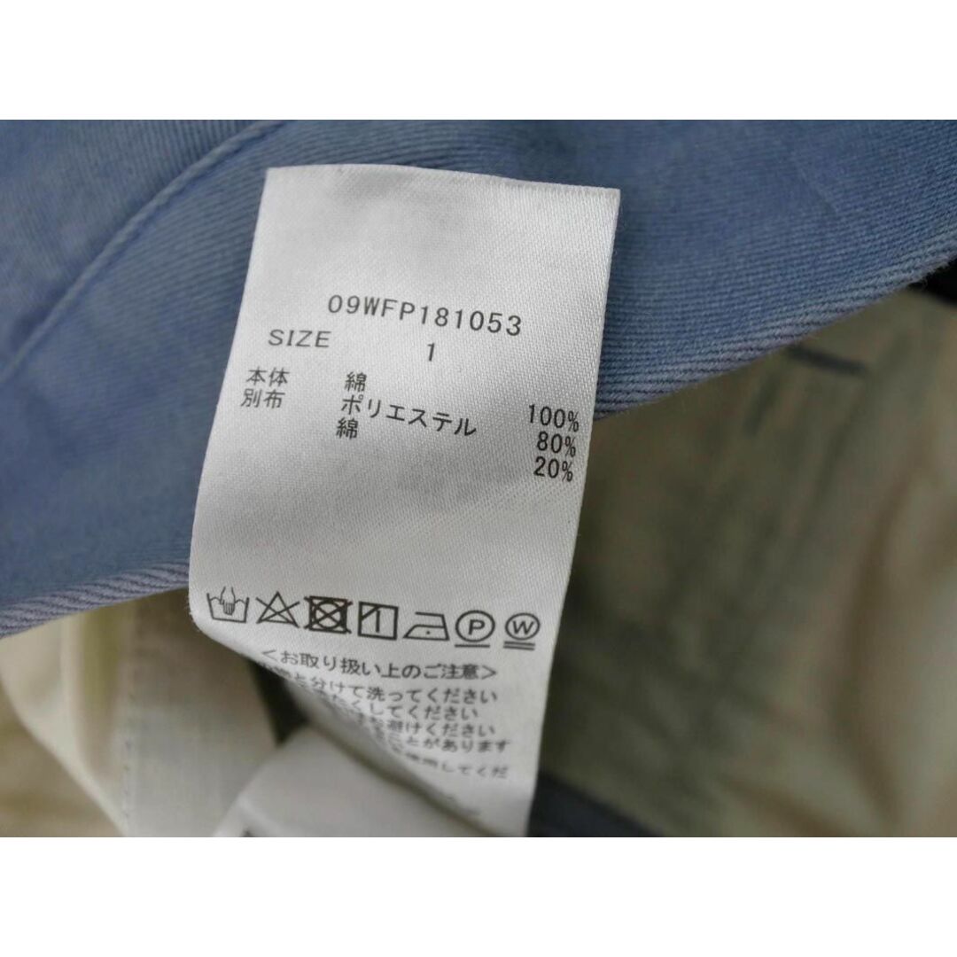 Mila Owen(ミラオーウェン)のミラオーウェン テーパード パンツ size1/青 ■■ レディース レディースのパンツ(その他)の商品写真