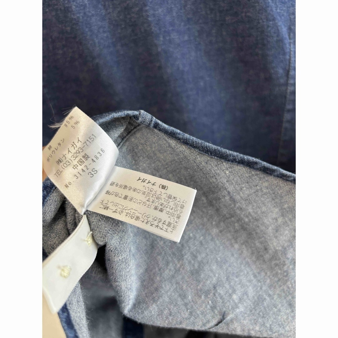 Ralph Lauren(ラルフローレン)のラルフローレン　レディース　半袖デニムシャツ　160 レディースのトップス(Tシャツ(半袖/袖なし))の商品写真